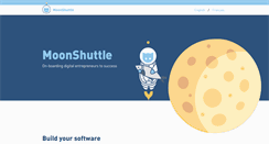 Desktop Screenshot of moonshuttle.com